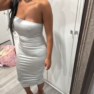Elegant Silver Dress